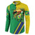 Brazil Flag Emblem Button Sweatshirt Toco Toucan In My Heart