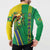 Brazil Flag Emblem Button Sweatshirt Toco Toucan In My Heart