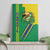 Brazil Flag Emblem Canvas Wall Art Toco Toucan In My Heart