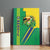 Brazil Flag Emblem Canvas Wall Art Toco Toucan In My Heart
