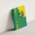 Brazil Flag Emblem Canvas Wall Art Toco Toucan In My Heart