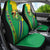Brazil Flag Emblem Car Seat Cover Toco Toucan In My Heart