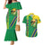 Brazil Flag Emblem Couples Matching Mermaid Dress and Hawaiian Shirt Toco Toucan In My Heart