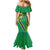 Brazil Flag Emblem Family Matching Mermaid Dress and Hawaiian Shirt Toco Toucan In My Heart