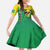 Brazil Flag Emblem Family Matching Off Shoulder Maxi Dress and Hawaiian Shirt Toco Toucan In My Heart