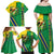 Brazil Flag Emblem Family Matching Off Shoulder Maxi Dress and Hawaiian Shirt Toco Toucan In My Heart