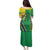 Brazil Flag Emblem Family Matching Puletasi and Hawaiian Shirt Toco Toucan In My Heart