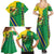 Brazil Flag Emblem Family Matching Summer Maxi Dress and Hawaiian Shirt Toco Toucan In My Heart