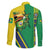 Brazil Flag Emblem Family Matching Tank Maxi Dress and Hawaiian Shirt Toco Toucan In My Heart