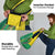Brazil Flag Emblem Grocery Bag Toco Toucan In My Heart