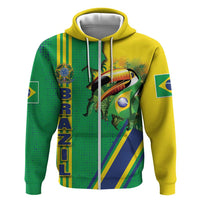 Brazil Flag Emblem Hoodie Toco Toucan In My Heart