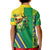 Brazil Flag Emblem Kid Polo Shirt Toco Toucan In My Heart