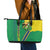 Brazil Flag Emblem Leather Tote Bag Toco Toucan In My Heart