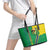 Brazil Flag Emblem Leather Tote Bag Toco Toucan In My Heart