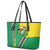 Brazil Flag Emblem Leather Tote Bag Toco Toucan In My Heart
