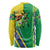 Brazil Flag Emblem Long Sleeve Shirt Toco Toucan In My Heart