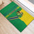 Brazil Flag Emblem Rubber Doormat Toco Toucan In My Heart