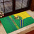 Brazil Flag Emblem Rubber Doormat Toco Toucan In My Heart
