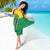 Brazil Flag Emblem Sarong Toco Toucan In My Heart