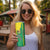 Brazil Flag Emblem Skinny Tumbler Toco Toucan In My Heart