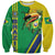 Brazil Flag Emblem Sweatshirt Toco Toucan In My Heart
