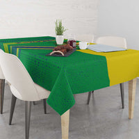 Brazil Flag Emblem Tablecloth Toco Toucan In My Heart