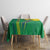 Brazil Flag Emblem Tablecloth Toco Toucan In My Heart