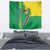 Brazil Flag Emblem Tapestry Toco Toucan In My Heart