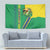 Brazil Flag Emblem Tapestry Toco Toucan In My Heart