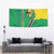 Brazil Flag Emblem Tapestry Toco Toucan In My Heart