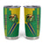 Brazil Flag Emblem Tumbler Cup Toco Toucan In My Heart