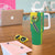 Brazil Flag Emblem Tumbler With Handle Toco Toucan In My Heart