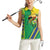 Brazil Flag Emblem Women Sleeveless Polo Shirt Toco Toucan In My Heart