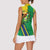 Brazil Flag Emblem Women Sleeveless Polo Shirt Toco Toucan In My Heart