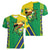 Brazil Flag Emblem Women V-Neck T-Shirt Toco Toucan In My Heart