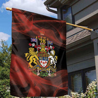 Canada Flag Coat of Arms Garden Flag Light Wave Abstract Style