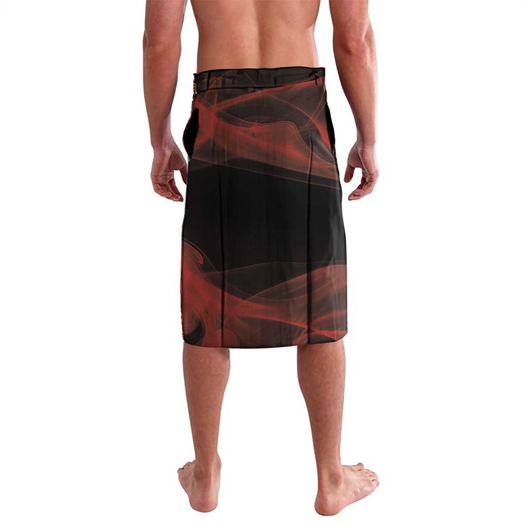 Canada Flag Coat of Arms Lavalava Light Wave Abstract Style