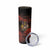Canada Flag Coat of Arms Skinny Tumbler Light Wave Abstract Style