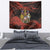 Canada Flag Coat of Arms Tapestry Light Wave Abstract Style