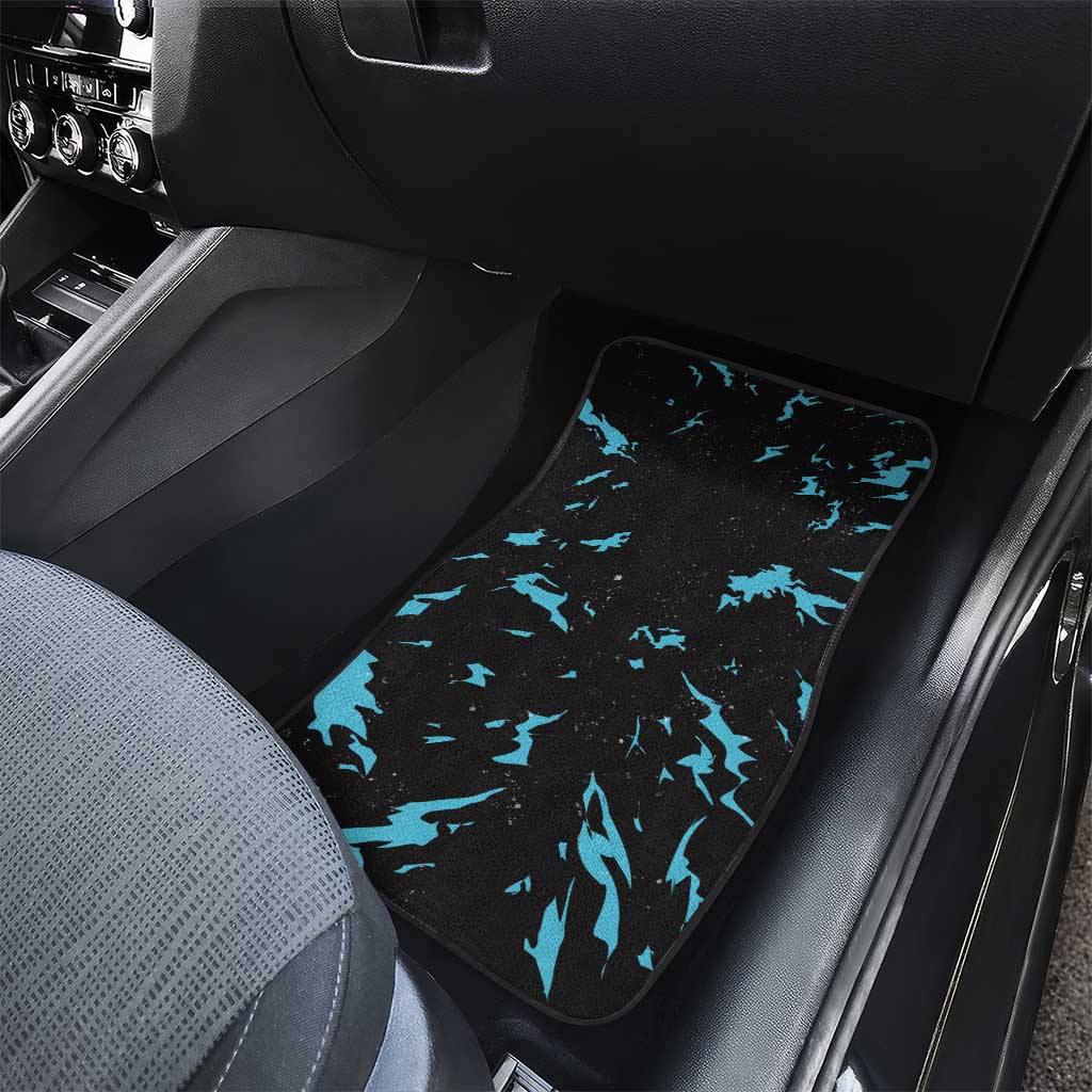 Christmas Dinosaur Unicorn Car Mats Ride Hard or Go Home - Wonder Print Shop