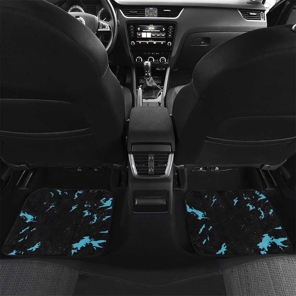 Christmas Dinosaur Unicorn Car Mats Ride Hard or Go Home - Wonder Print Shop