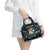 Christmas Dinosaur Unicorn Shoulder Handbag Ride Hard or Go Home
