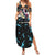 Christmas Dinosaur Unicorn Summer Maxi Dress Ride Hard or Go Home - Wonder Print Shop