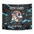 Christmas Dinosaur Unicorn Tapestry Ride Hard or Go Home - Wonder Print Shop