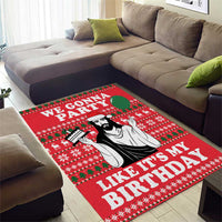 Christian Party Area Rug God Christmas It's My Birthday - Wonder Print Shop