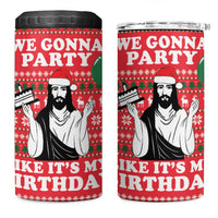 Christian Party 4 in 1 Can Cooler Tumbler God Christmas It's My Birthday - Wonder Print Shop