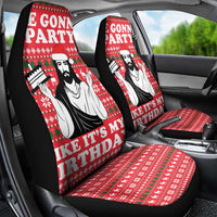 Christian Party Car Seat Cover God Christmas It's My Birthday - Wonder Print Shop