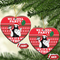 Christian Party Ceramic Ornament God Christmas It's My Birthday - Wonder Print Shop