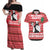Christian Party Couples Matching Off Shoulder Maxi Dress and Hawaiian Shirt God Christmas It's My Birthday - Wonder Print Shop