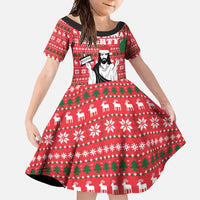 Christian Party Family Matching Off Shoulder Maxi Dress and Hawaiian Shirt God Christmas It's My Birthday - Wonder Print Shop